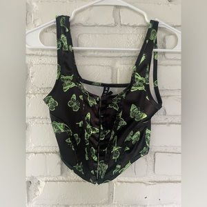 MOTEL ROCKS CORSET TOP